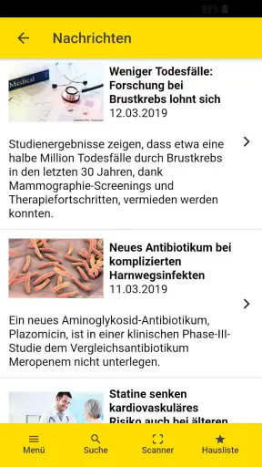 Gelbe Liste Medikamente App screenshot