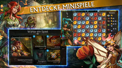 Gems of War - Kombiniere-3-RPG screenshot