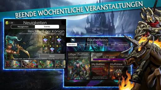 Gems of War - Kombiniere-3-RPG screenshot