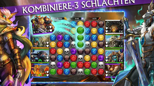 Gems of War - Kombiniere-3-RPG screenshot