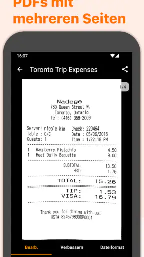 Genius Scan Enterprise screenshot