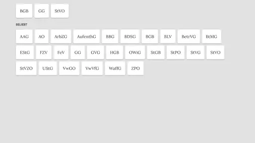 Gesetze screenshot