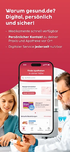 gesund.de - E-Rezept, Apotheke screenshot