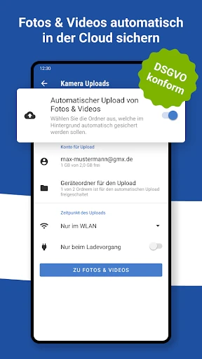 GMX - Mail, Cloud & News screenshot