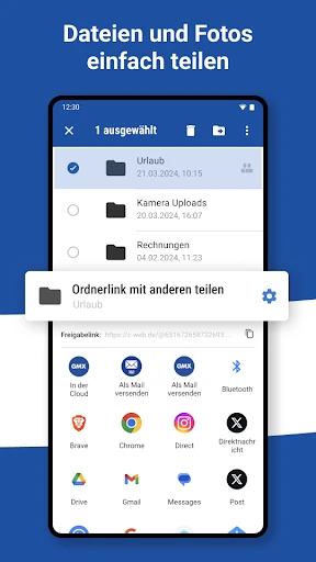 GMX - Mail, Cloud & News screenshot