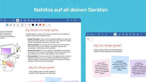 Goodnotes: KI Notizen, Doks screenshot