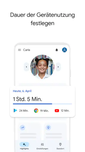 Google Family Link screenshot