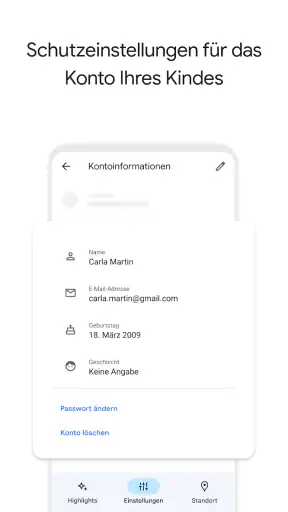 Google Family Link screenshot