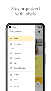 Google Keep – Notizen & Listen screenshot