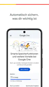 Google One screenshot