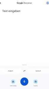 Google Übersetzer screenshot