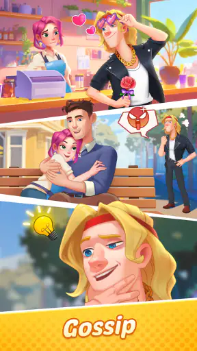 Gossip Street: Merge & Story screenshot