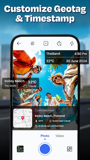 GPS Camera Map & Timestamp screenshot