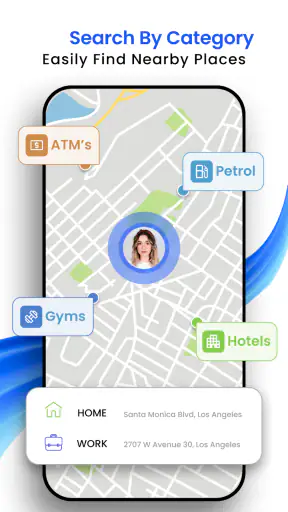 GPS-Navigation - 3D-Karte screenshot