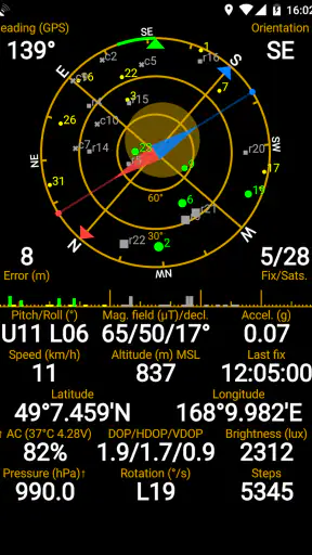 GPS Status PRO - (legacy key) screenshot