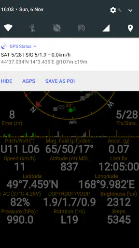 GPS Status PRO - (legacy key) screenshot