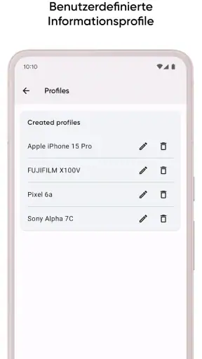 Graphie - EXIF-Verwaltung screenshot