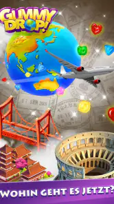 Gummy Drop! Match 3 & Puzzle screenshot