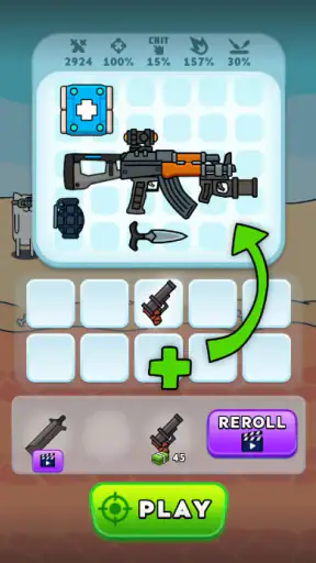 Gun Hero ― Katzen Waffen Spiel screenshot