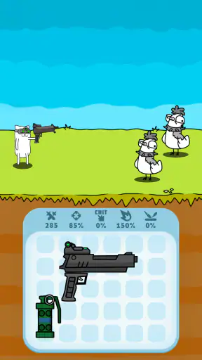 Gun Hero ― Katzen Waffen Spiel screenshot