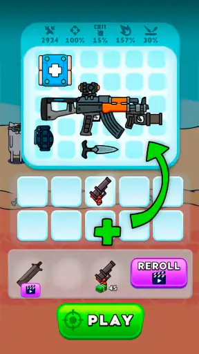 Gun Hero ― Katzen Waffen Spiel screenshot