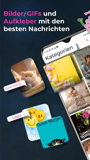 Guten Morgen Nachmittag Nacht screenshot