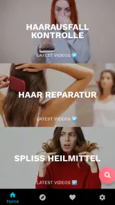 Haarpflege App Deutsch screenshot