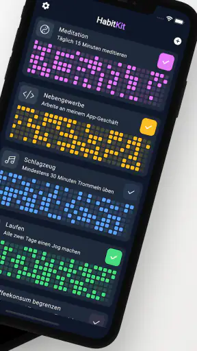 Habit Tracker - HabitKit screenshot