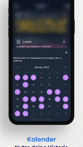 Habit Tracker - HabitKit screenshot