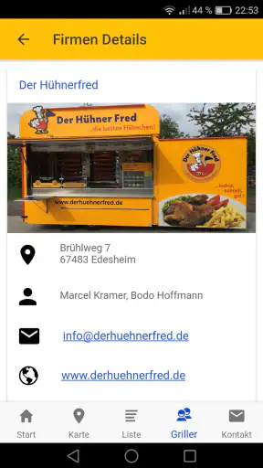 Hähnchen-Radar screenshot