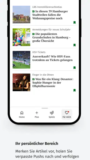 Hamburger Abendblatt News screenshot