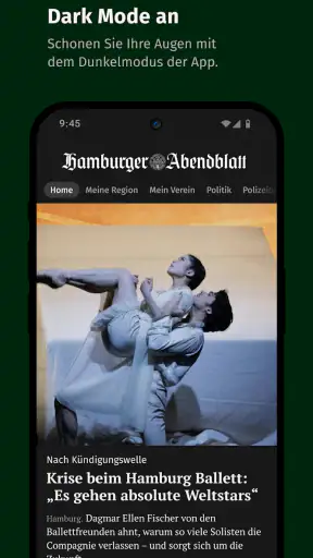 Hamburger Abendblatt News screenshot