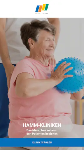 Hamm-Kliniken screenshot