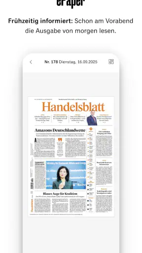 Handelsblatt - Nachrichten screenshot