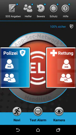 HandHelp™ - Notruf Notfall App screenshot