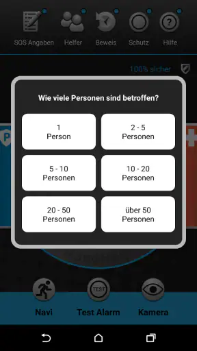 HandHelp™ - Notruf Notfall App screenshot