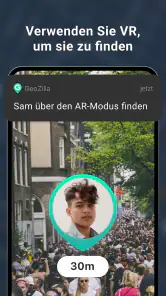Handy GPS Ortung Geozilla screenshot