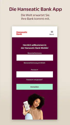 Hanseatic Bank Mobile screenshot
