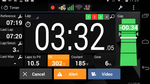Harry's LapTimer Rookie screenshot