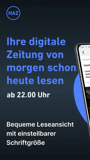 HAZ E-Paper screenshot