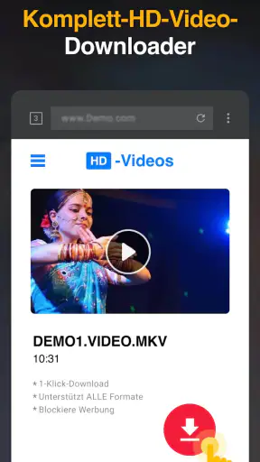 HD Video Downloader-App screenshot