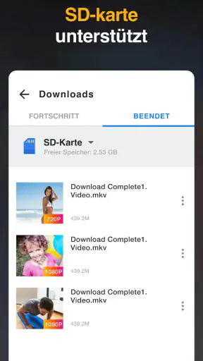 HD Video Downloader-App screenshot