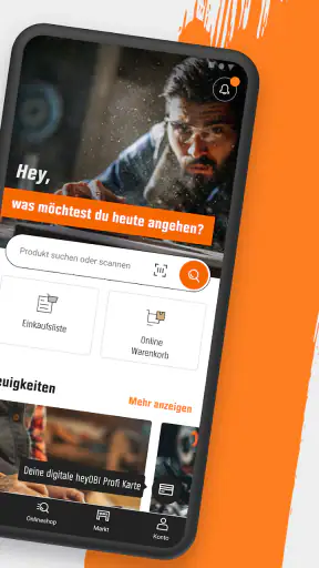 OBI PRO: Profi-App screenshot