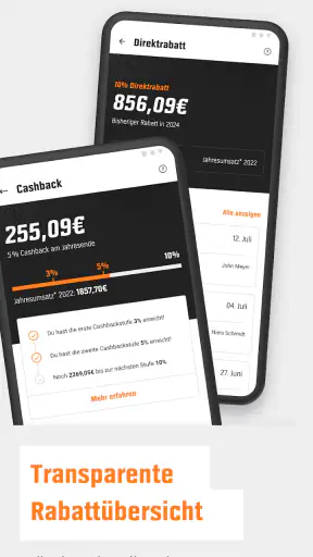 OBI PRO: Profi-App screenshot