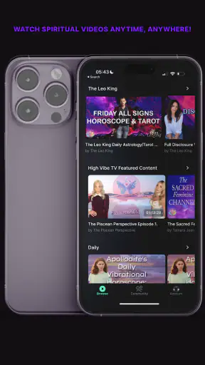 High Vibe TV Spiritual Network screenshot