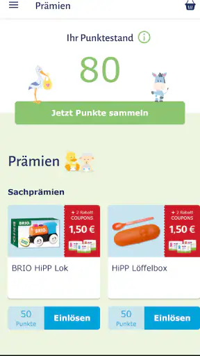 HiPP Windel App screenshot