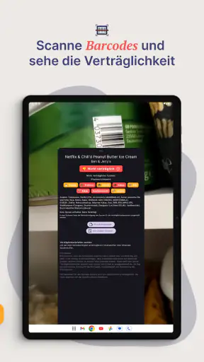 Histamin & Fructose InTolerApp screenshot