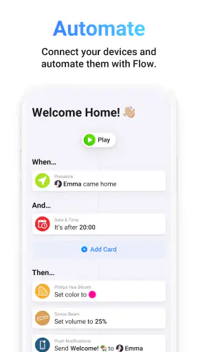 Homey – Besseres Smart Home screenshot