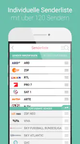 HÖRZU TV Programm als TV-App screenshot