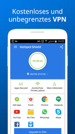 HotspotShield VPN & Wifi Proxy screenshot